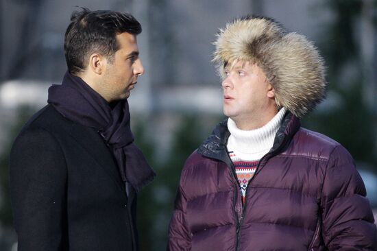 Ivan Urgant and Sergei Svetlakov