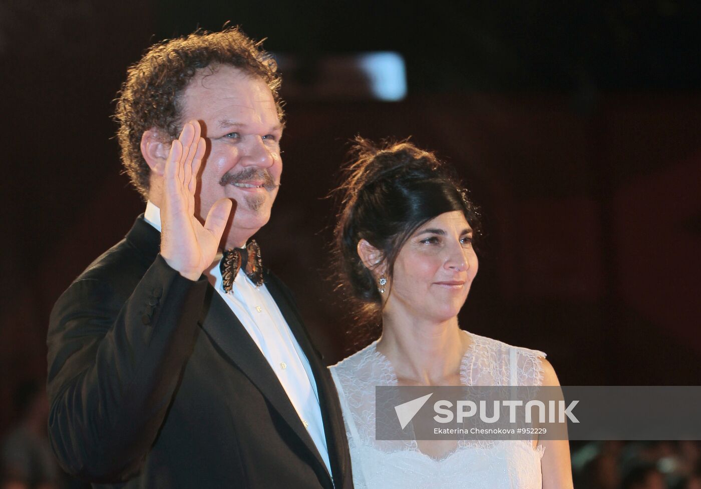 John C. Reilly and Alison Dickey