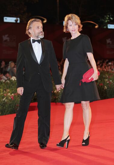 Christoph Waltz and his wife Judith Waltz
