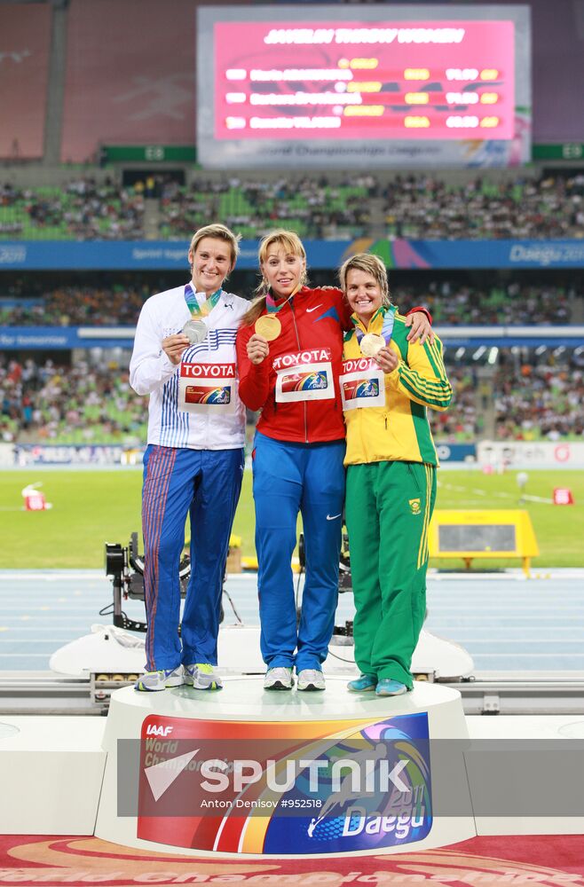 Barbara Shpotakova, Maria Abakumova, Sanett Viljoen