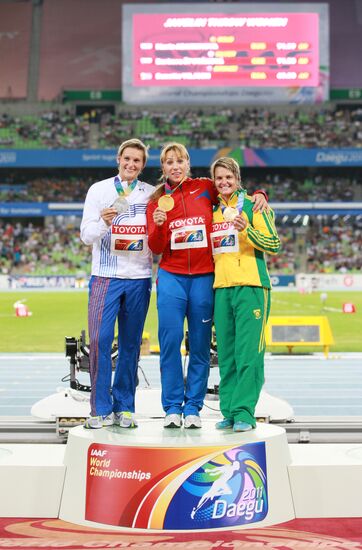 Barbara Shpotakova, Maria Abakumova, Sanett Viljoen