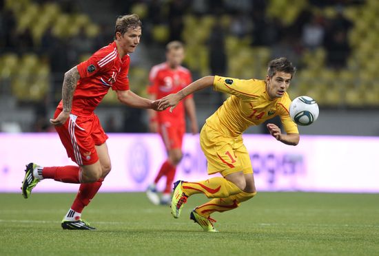 Football Qualifying for EURO 2012 Match Russia - Macedonia