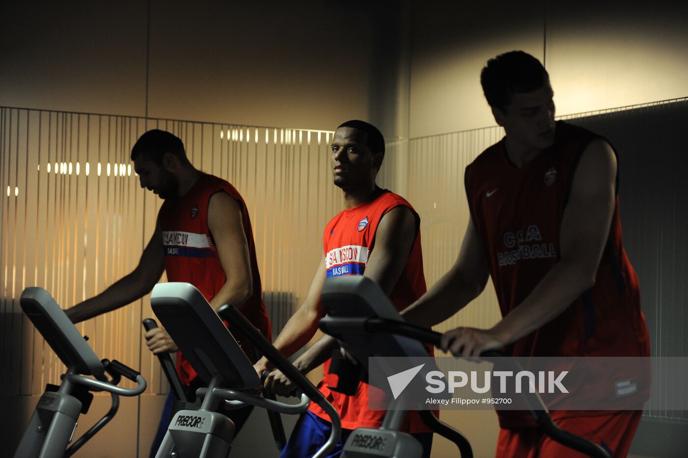 Basketball. Pre-season CSKA team training camp