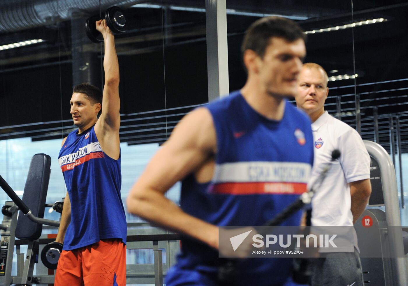 Nikita Kurbanov and Darius Lavrinovich