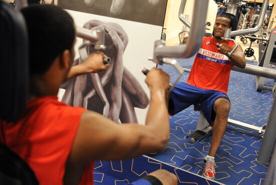 Basketball. Pre-season CSKA team training camp