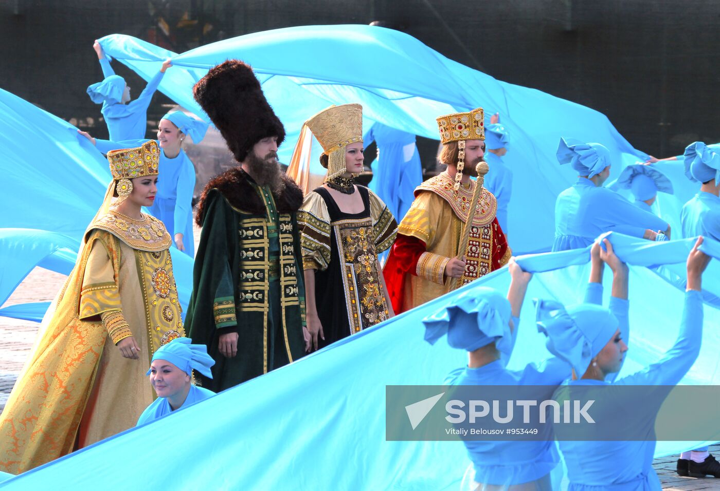 Opening ceremony of Moscow City Day celebrations