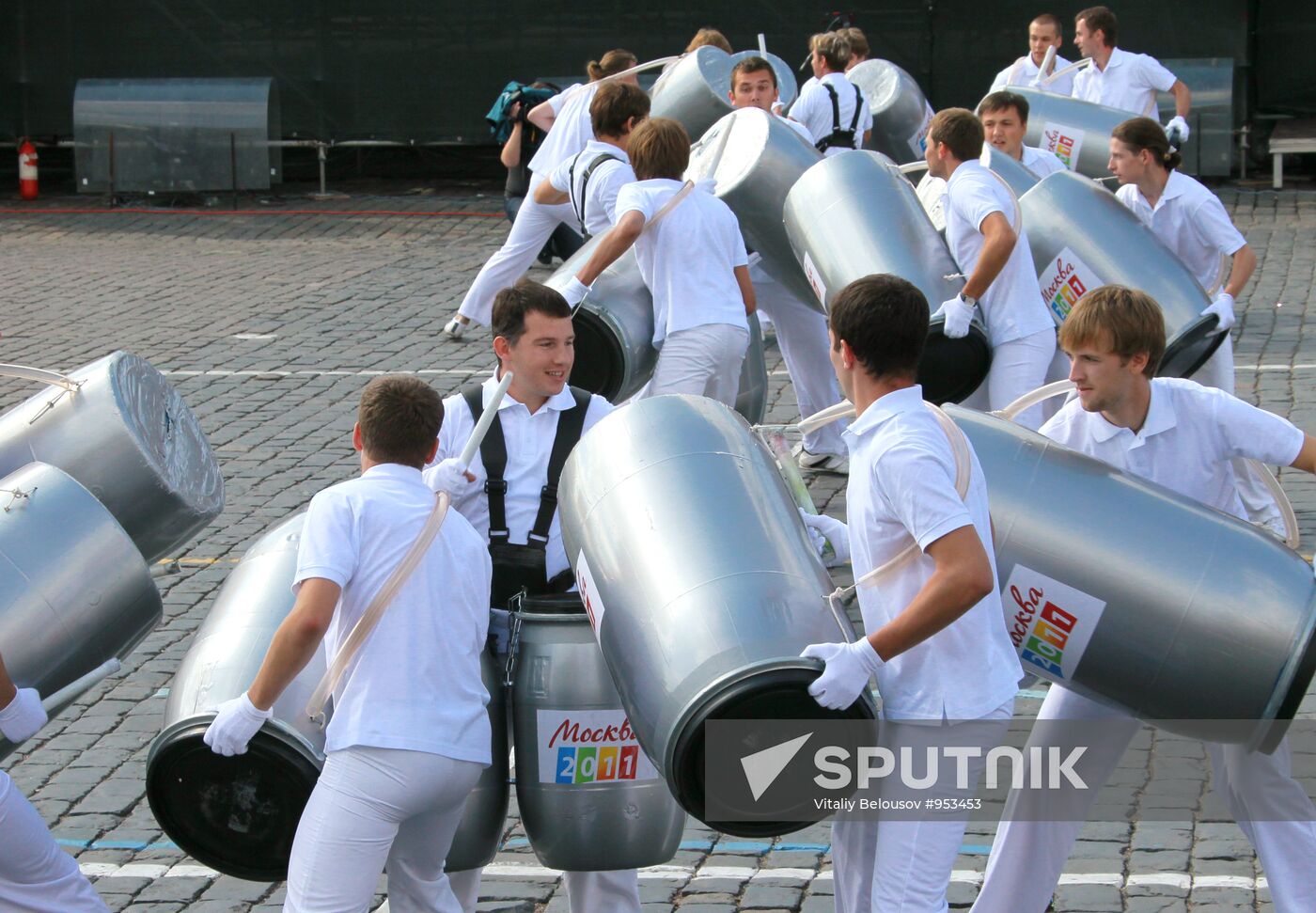 Opening ceremony of Moscow City Day celebrations