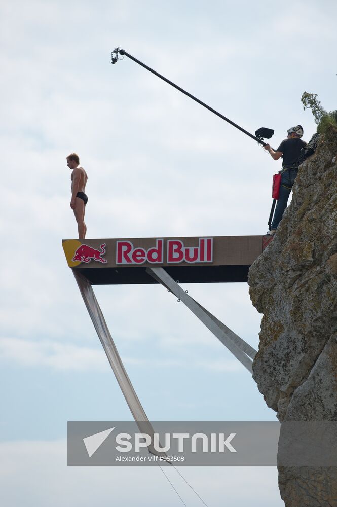 Red Bull Cliff Diving in Yalta