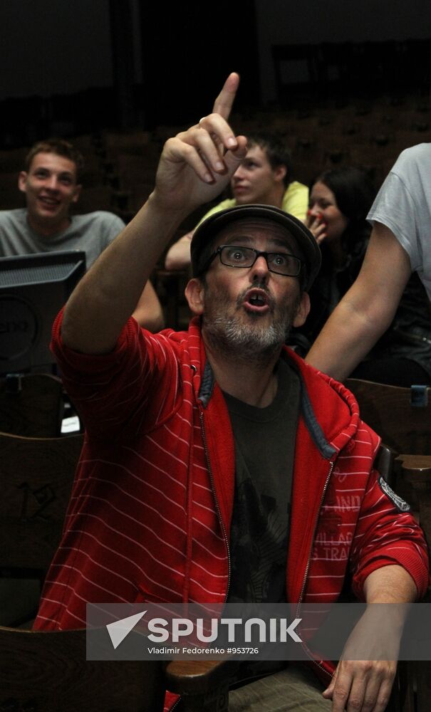 Dress rehearsal of play "Master and Margarita"