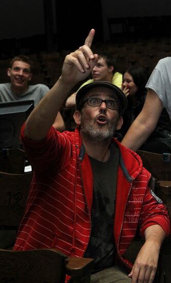 Dress rehearsal of play "Master and Margarita"