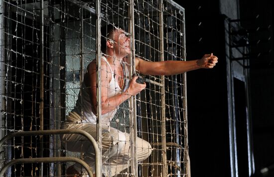 Dress rehearsal of play "Master and Margarita"