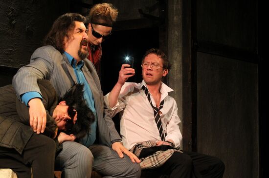 Dress rehearsal of play "Master and Margarita"