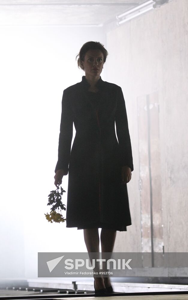 Dress rehearsal of play "Master and Margarita"