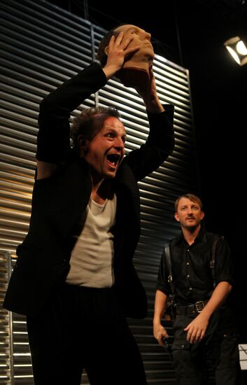 Dress rehearsal of play "Master and Margarita"