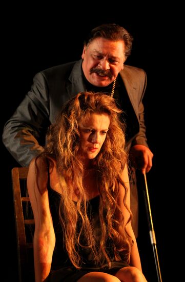 Dress rehearsal of play "Master and Margarita"