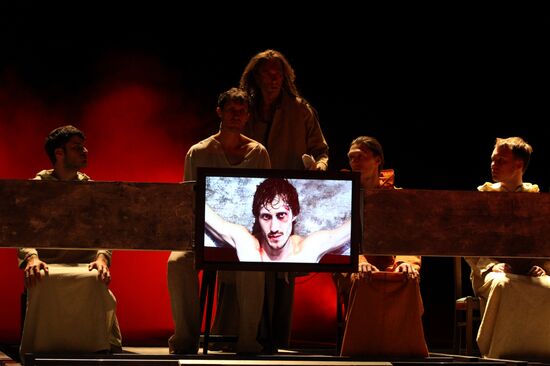 Dress rehearsal of play "Master and Margarita"