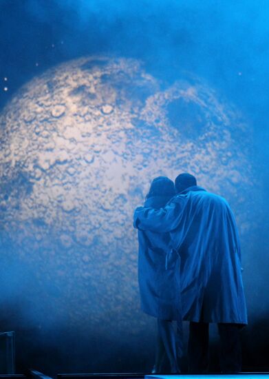 Dress rehearsal of play "Master and Margarita"