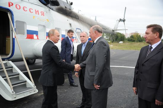 Working visit of Vladimir Putin to NWFD