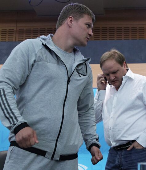 P/c of world heavyweight champion Alexander Povetkin