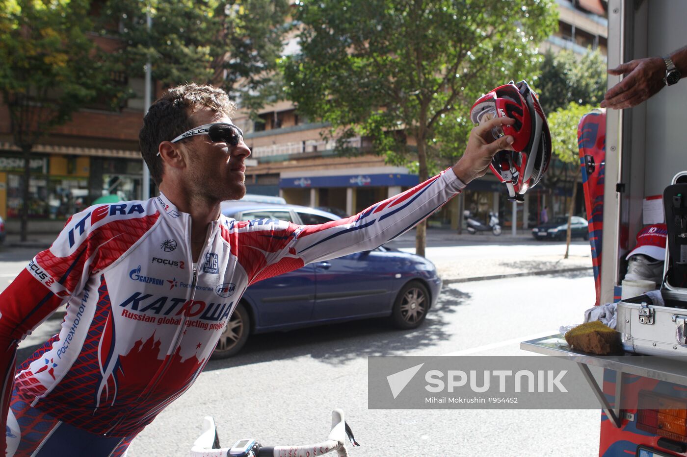 Cycle racing. Vuelta a España 2011. Day 16