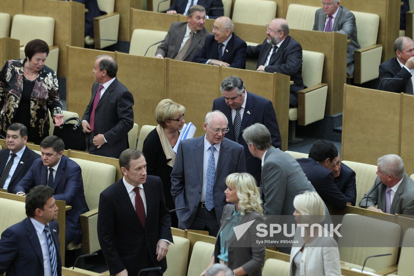 First plenary meeting of State Duma autumn session