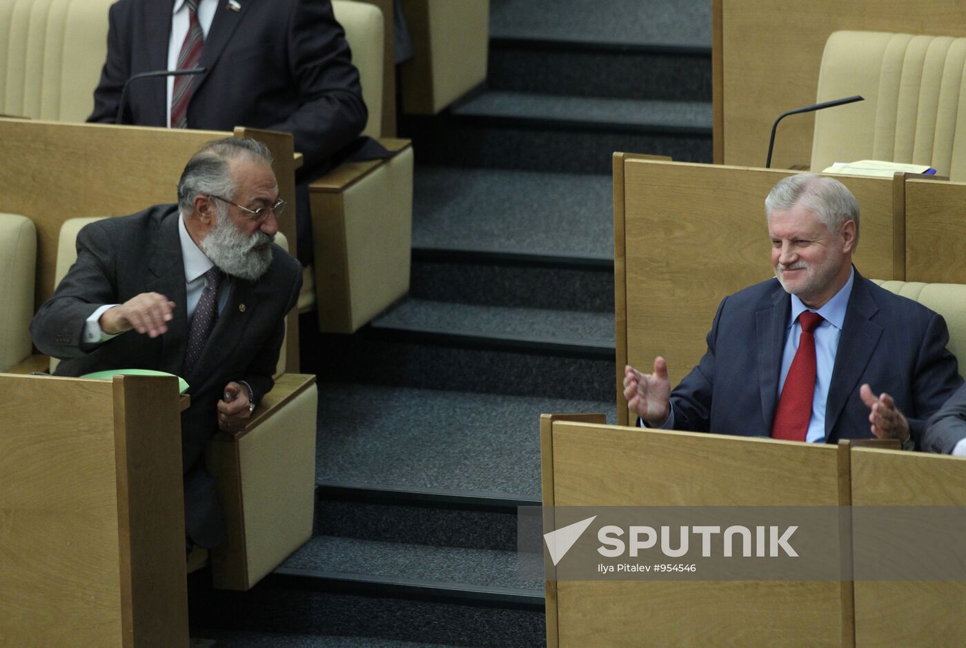 Artur Chilingarov, Sergey Mironov