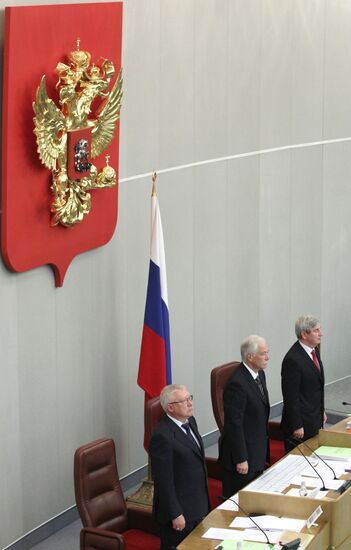 Oleg Morozov, Boris Gryzlov, Ivan Melnikov