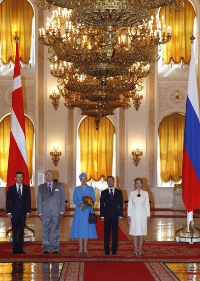 State visit by Danish Queen Margrethe II to Russia