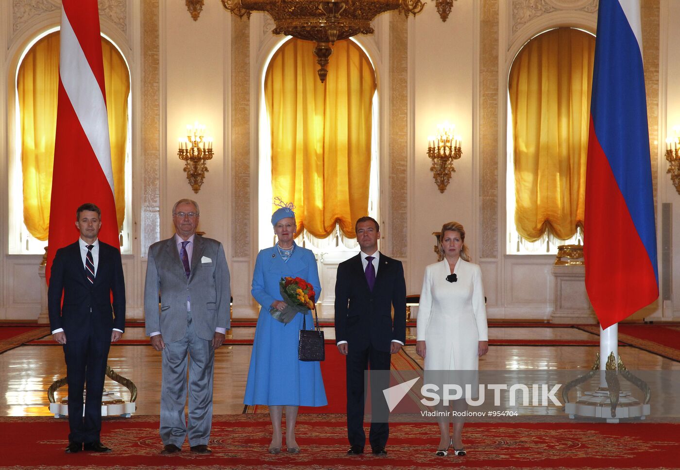 State visit by Danish Queen Margrethe II to Russia