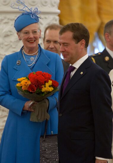 State visit by Danish Queen Margrethe II to Russia