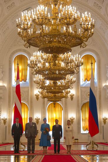 State visit by Danish Queen Margrethe II to Russia