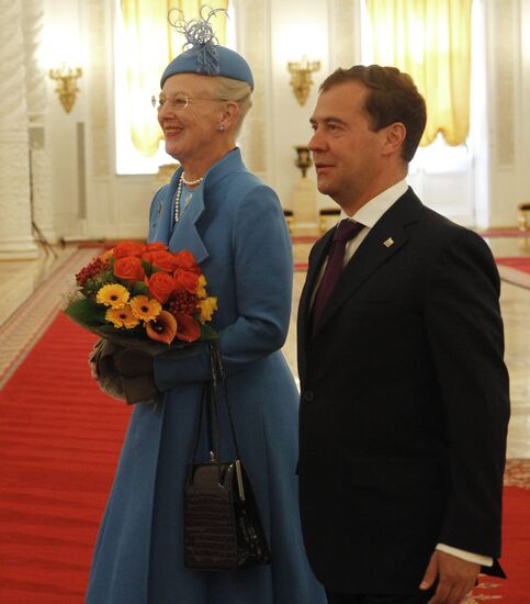State visit by Danish Queen Margrethe II to Russia