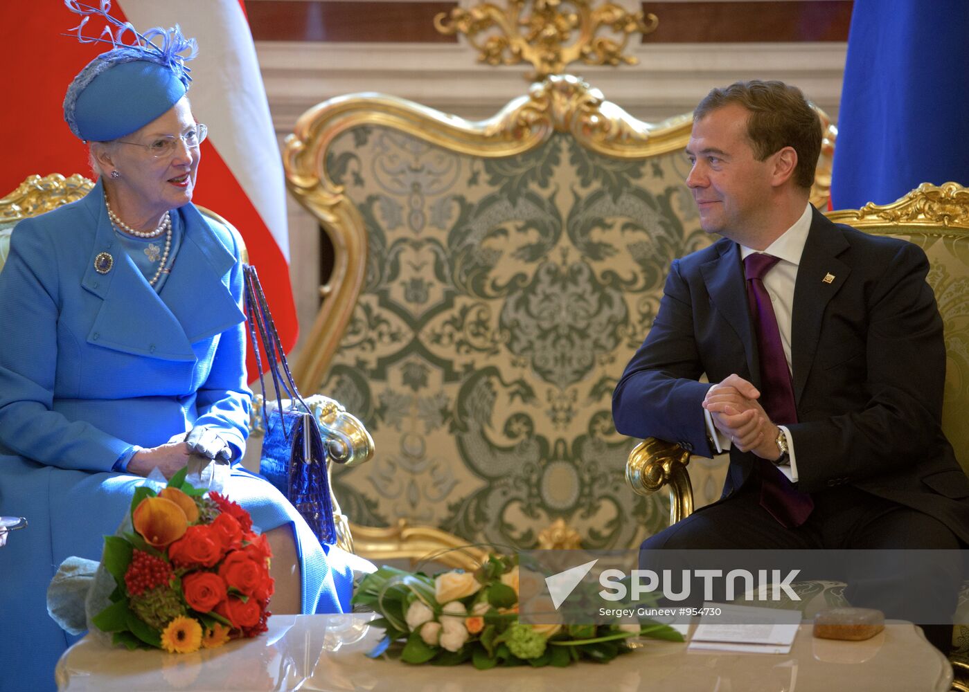 State visit by Danish Queen Margrethe II to Russia