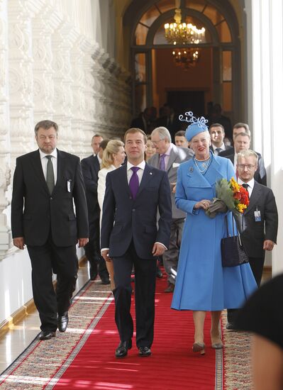 State visit by Danish Queen Margrethe II to Russia