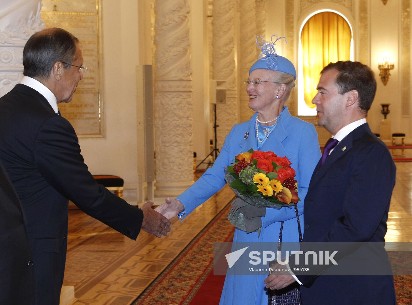 State visit by Danish Queen Margrethe II to Russia