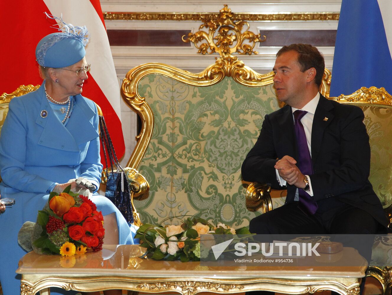 State visit by Danish Queen Margrethe II to Russia