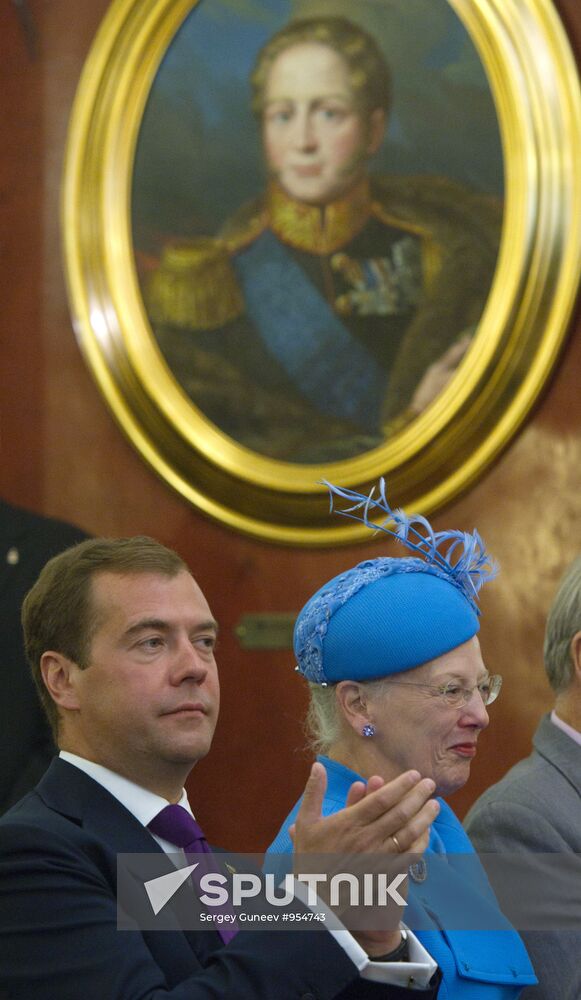 State visit by Danish Queen Margrethe II to Russia