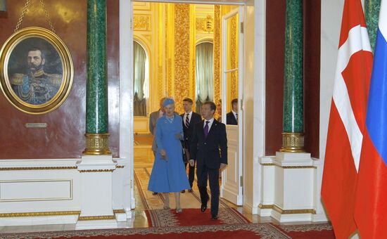 State visit by Danish Queen Margrethe II to Russia