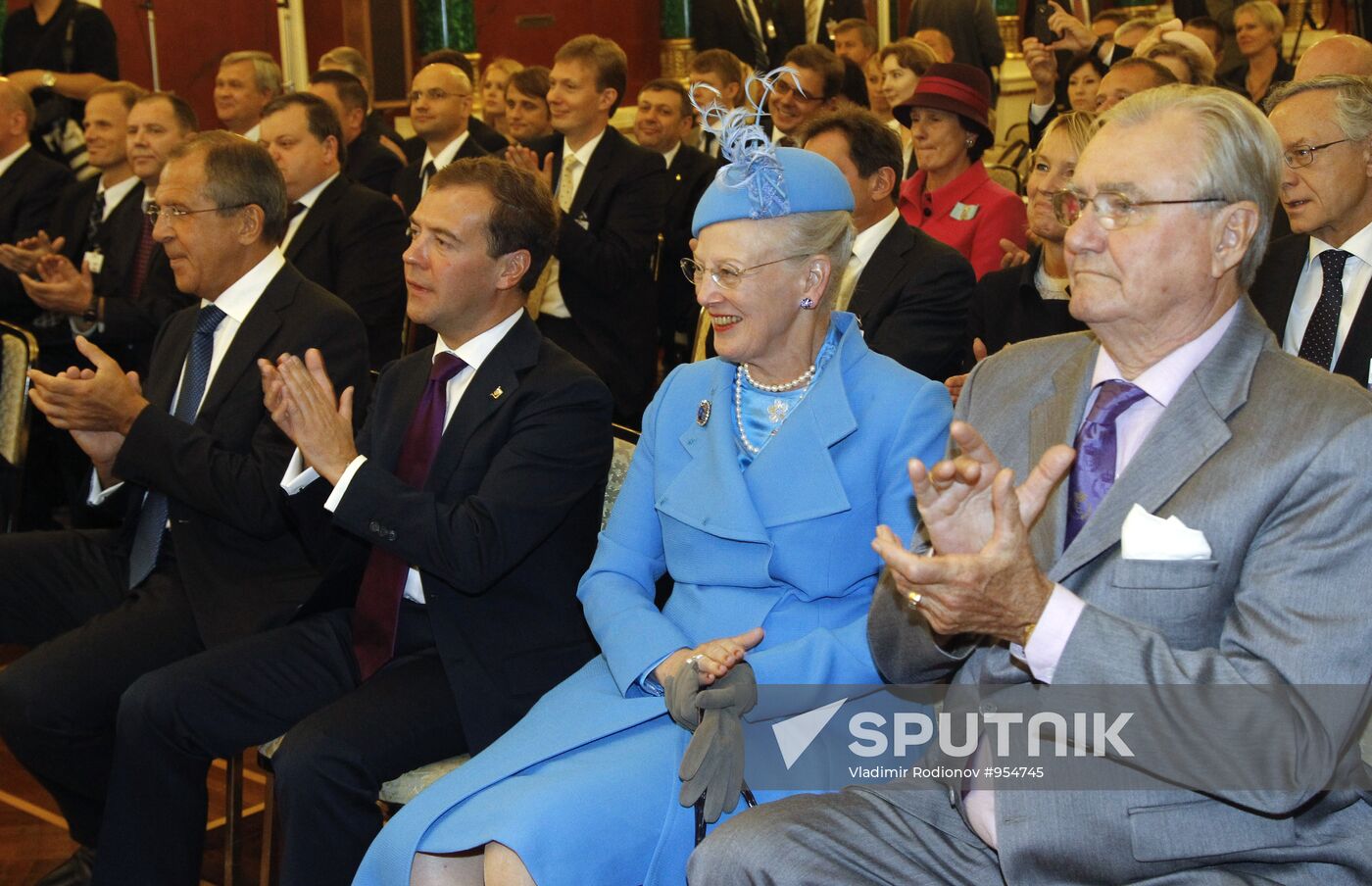 State visit by Danish Queen Margrethe II to Russia