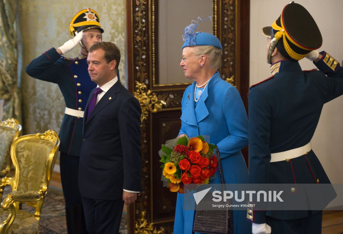 State visit by Danish Queen Margrethe II to Russia