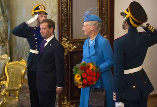 State visit by Danish Queen Margrethe II to Russia