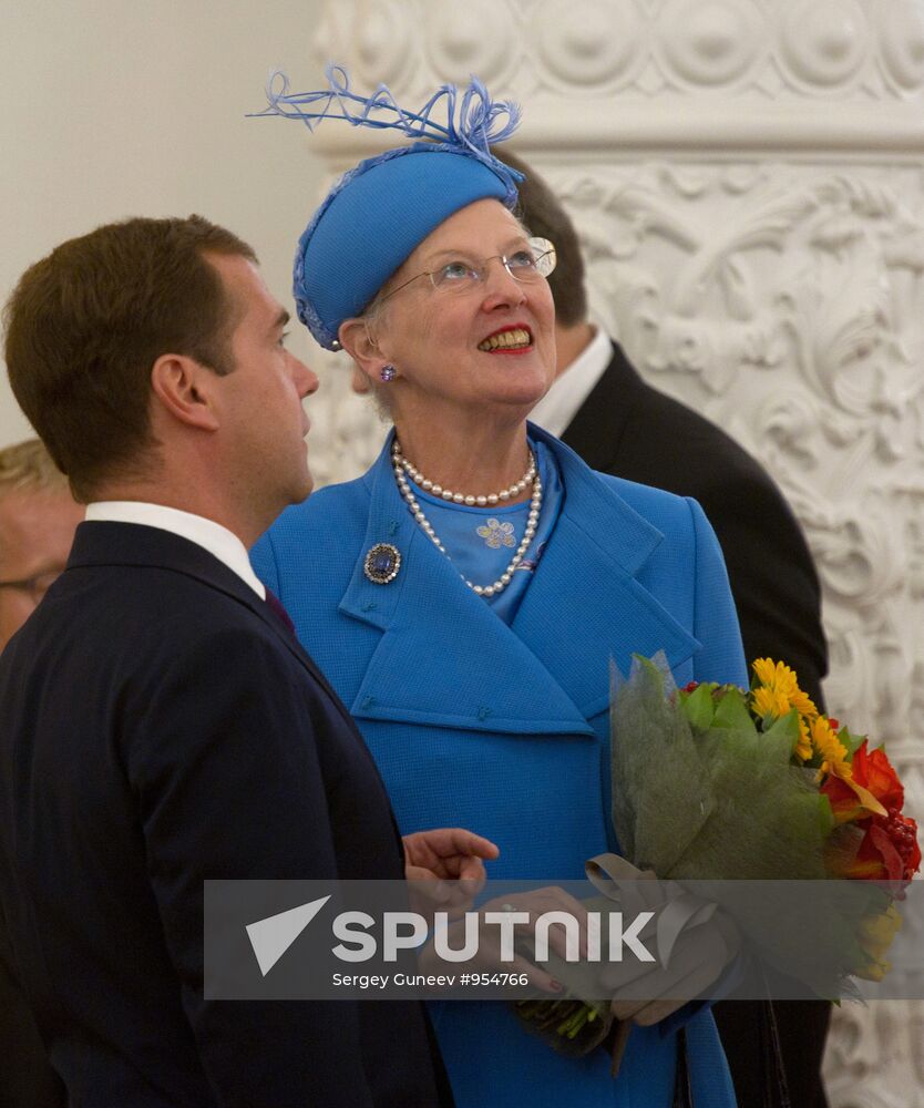 State visit by Danish Queen Margrethe II to Russia