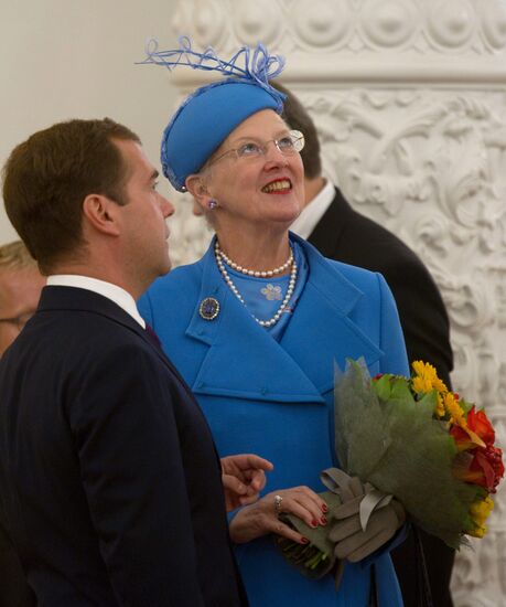 State visit by Danish Queen Margrethe II to Russia