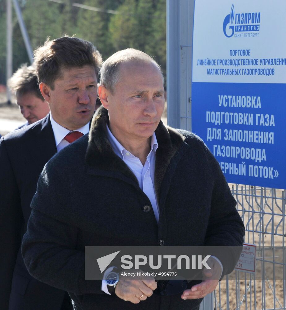 Vladimir Putin visits North Western Federal District