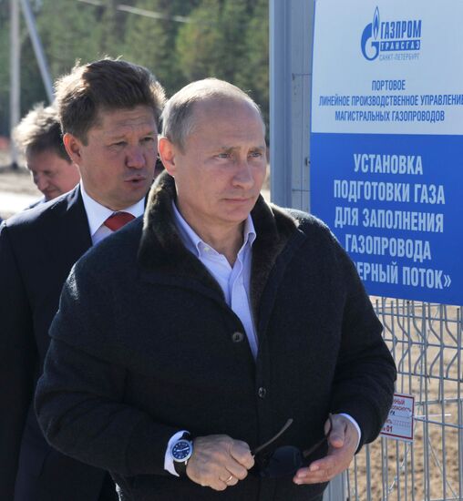 Vladimir Putin visits North Western Federal District