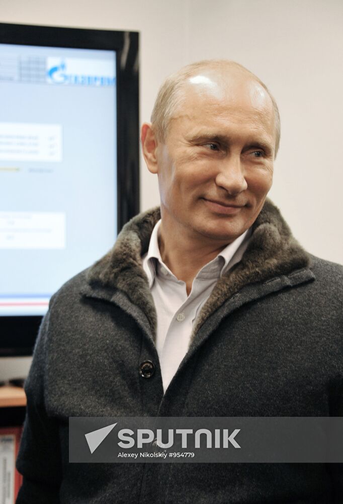 Vladimir Putin visits North Western Federal District