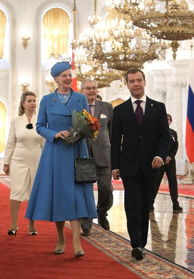 State visit by Danish Queen Margrethe II to Russia