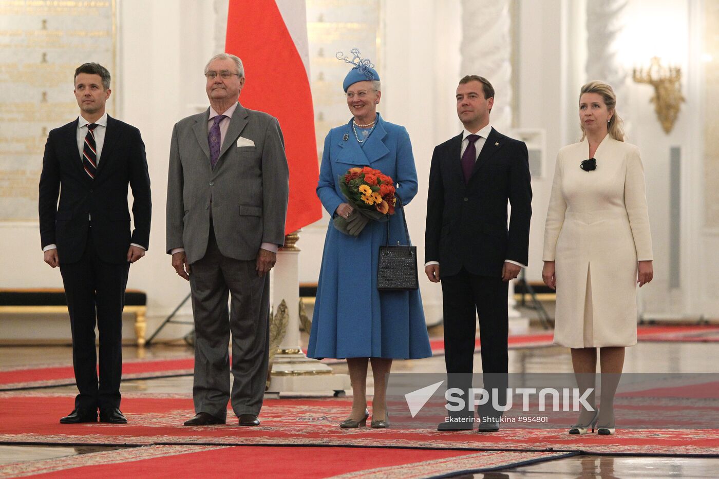 State visit by Danish Queen Margrethe II to Russia