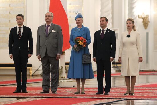 State visit by Danish Queen Margrethe II to Russia