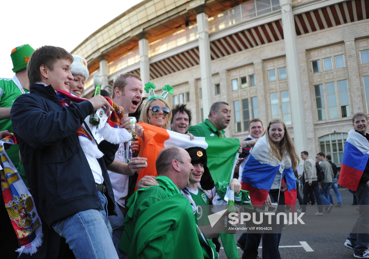 Football. Euro-2012 Qualifying Tournament. Russia vs. Ireland